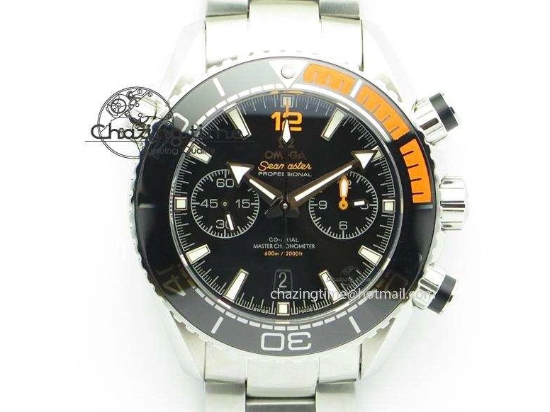 0207 Master Chronometer 45mm SS JHF Black Dial On SS Bracelet A Sustainable 8248